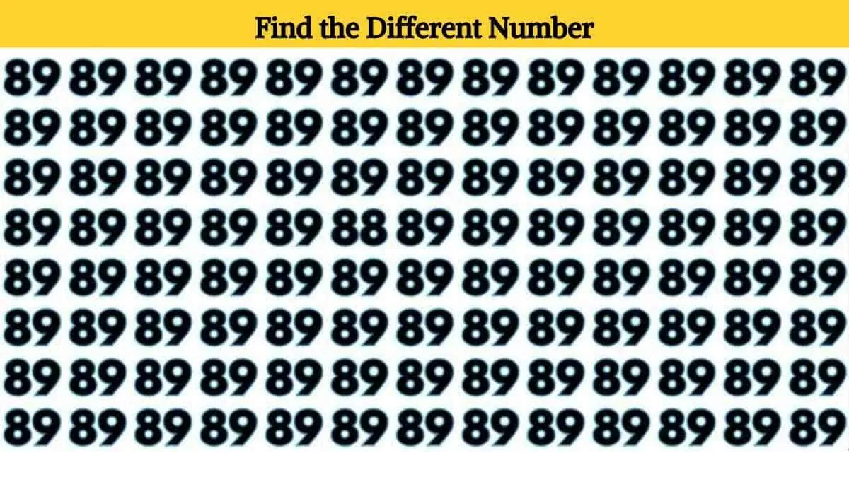 daily riddles : Find the different number img 1