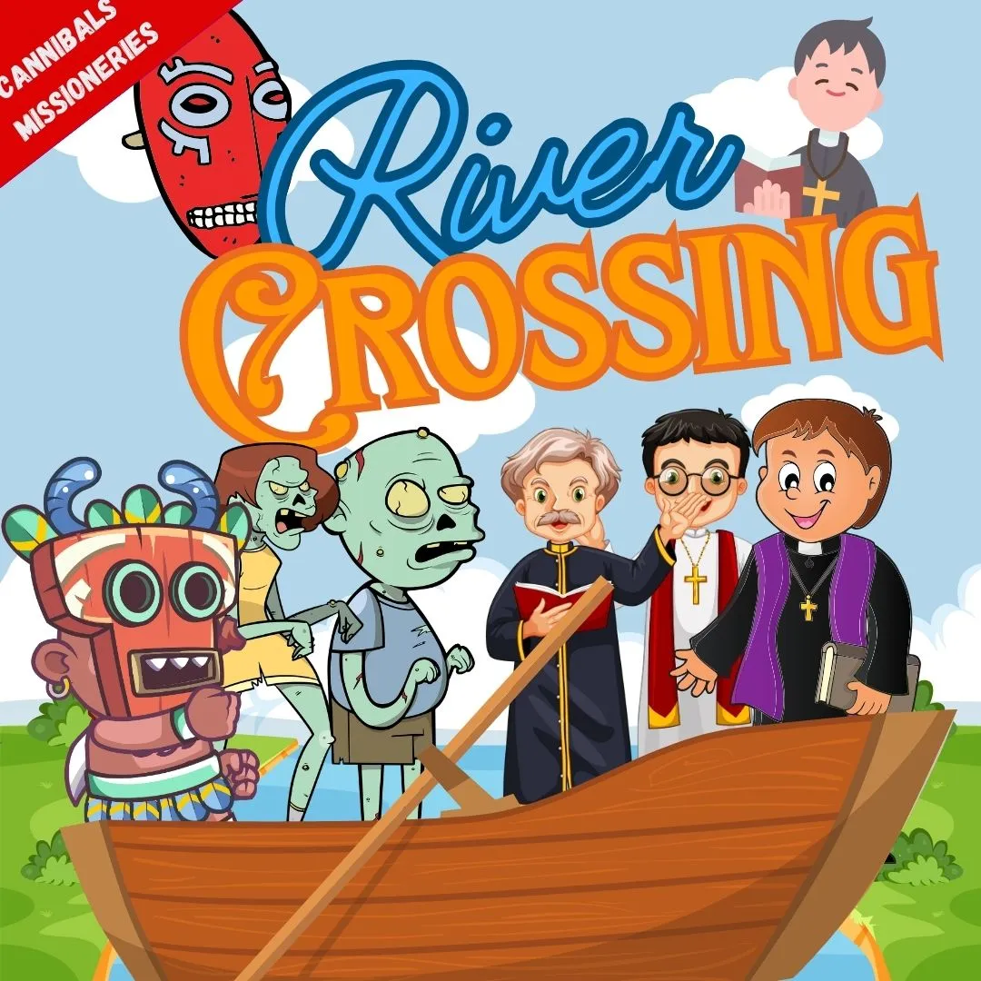 river crossing puzzles : cannibals missioneires river crossing puzzle