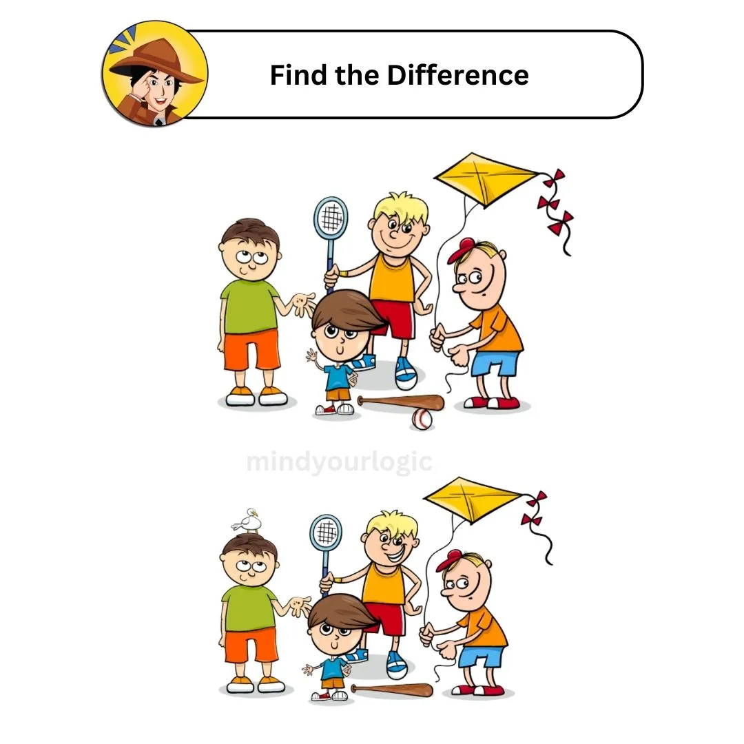 find the difference friends