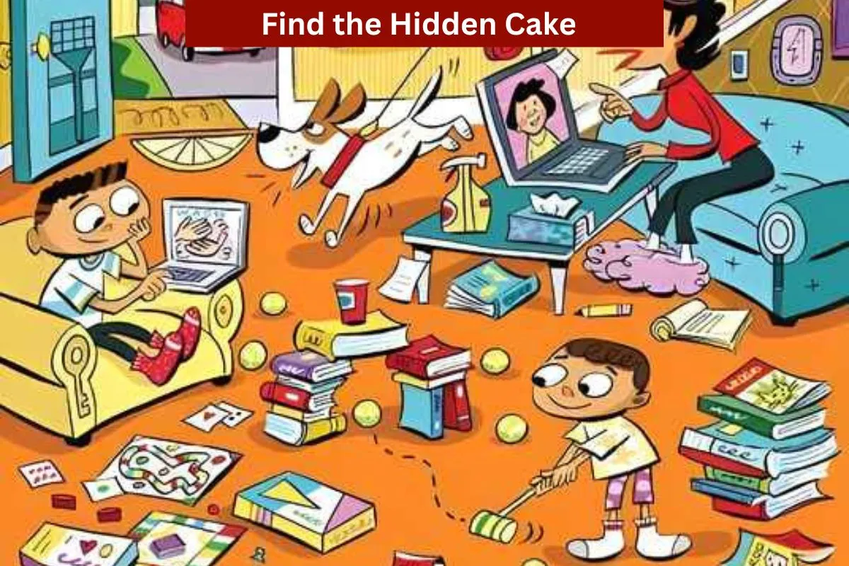 daily riddles : find the hidden cake imag 1
