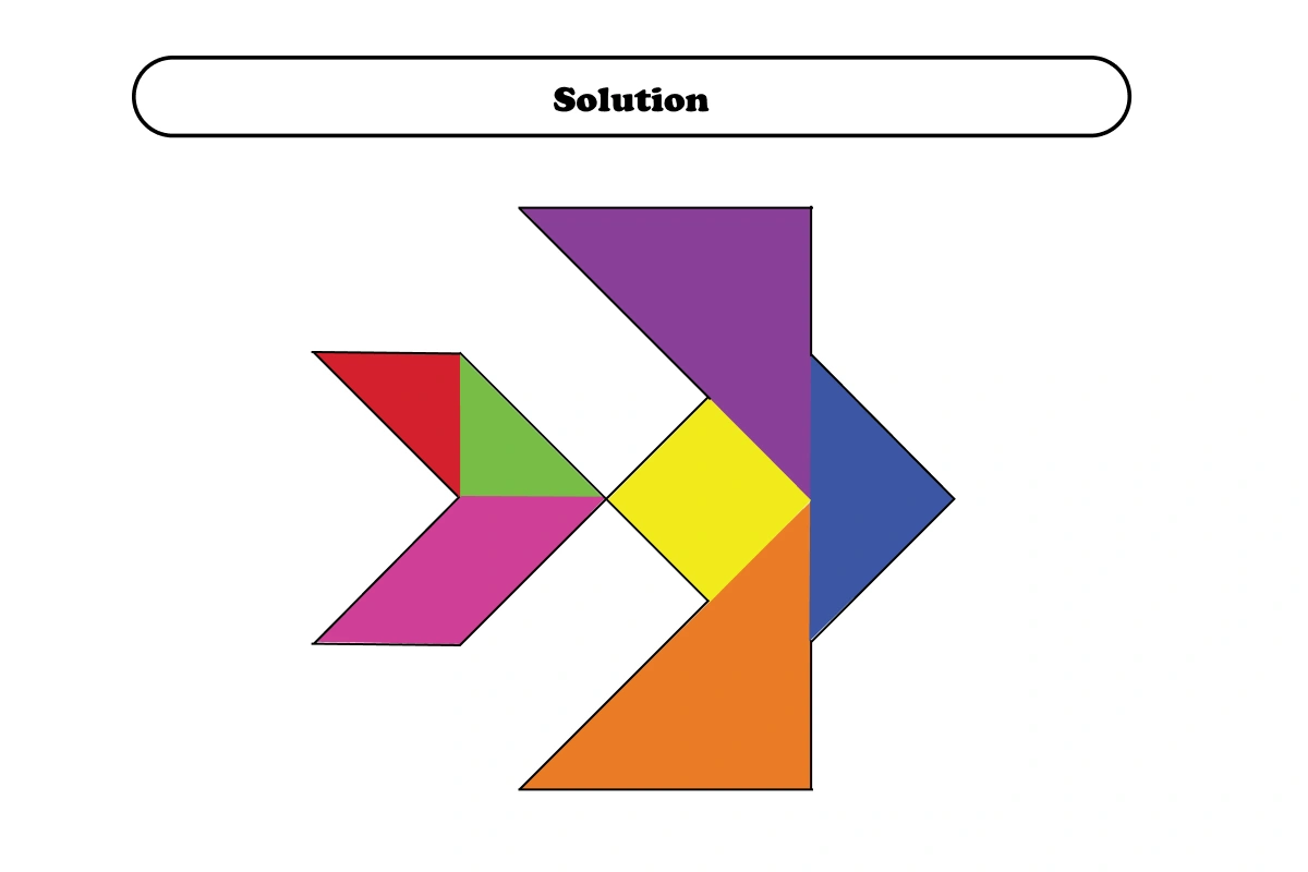 fisht tangram puzzle solution