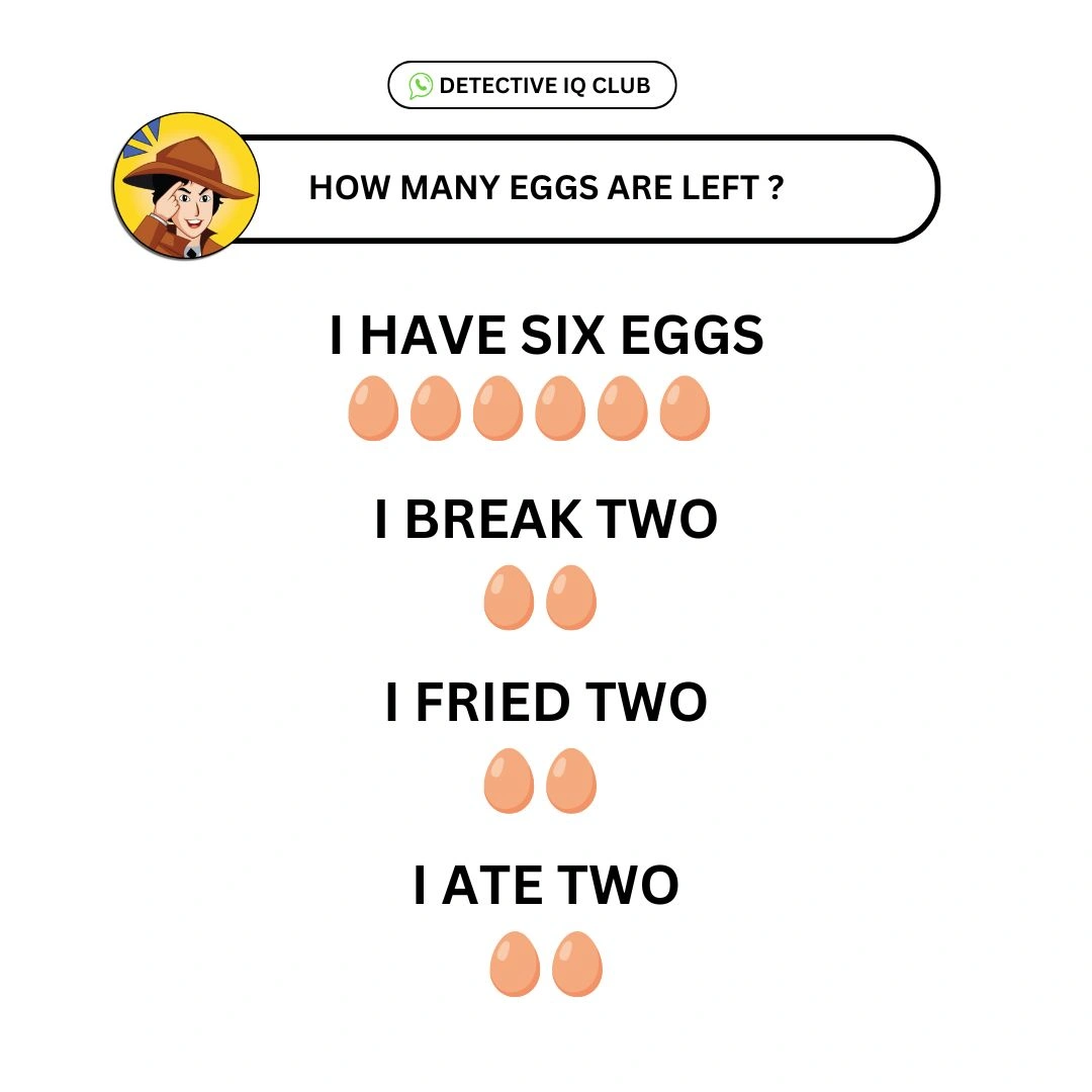 i have six eggs