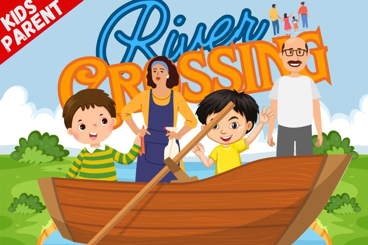 river crossing puzzles : kids and parents river crossing puzzle