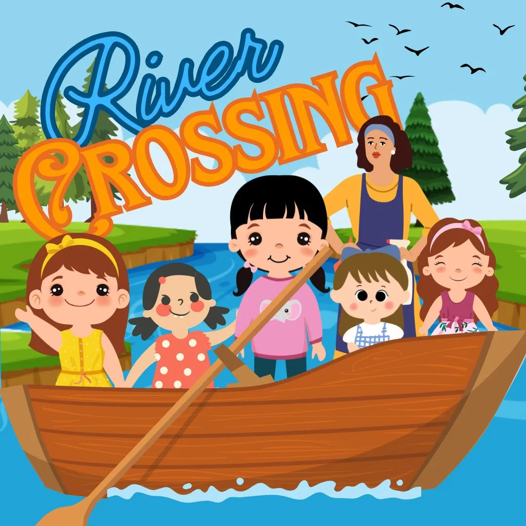 river crossing puzzles : mother and five daughter river crossing puzzle