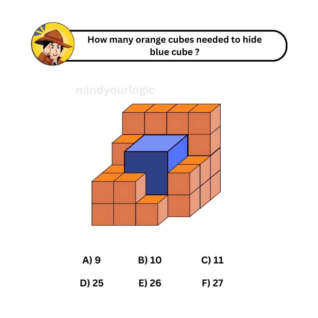 orange cube blue cube