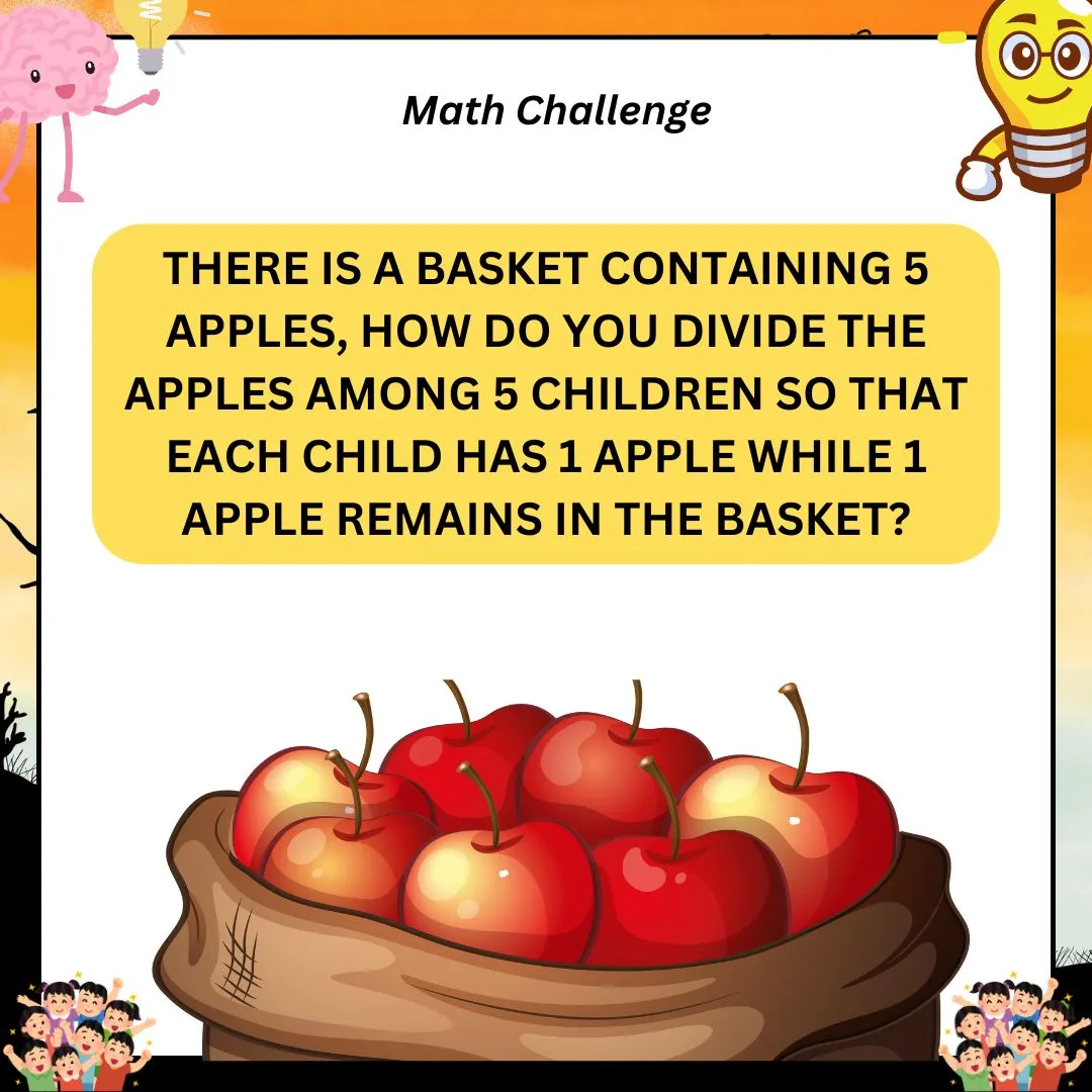 apple-among-8-childrens-puzzle