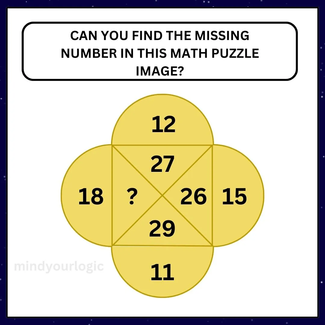 missing number math puzzle