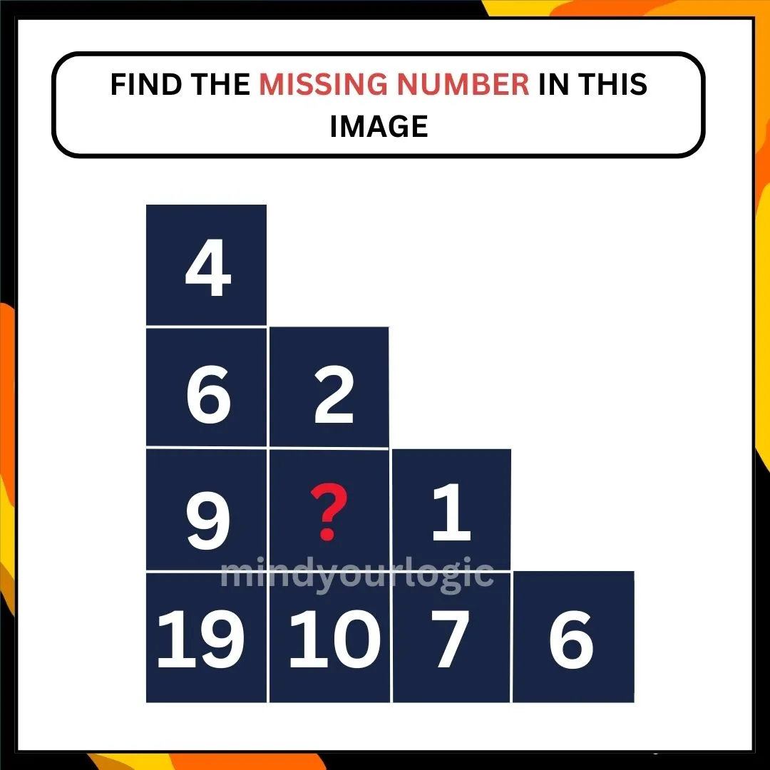 missing number puzzl